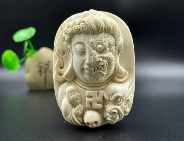 Mammoth Ivory “Moment of Thought” Pendant