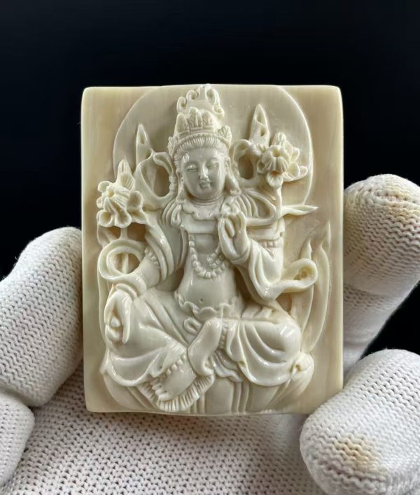 Mammoth Ivory Dorje Phagmo Pendant